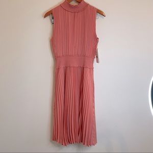 NWT Nanette Lapore Pleated and Smocked Dress
